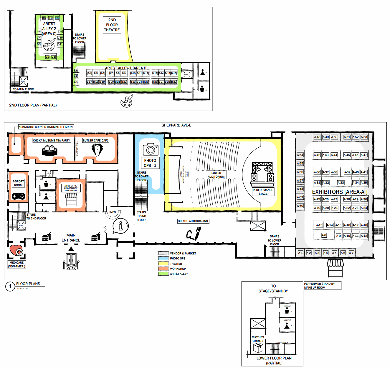 Gakuensai Map